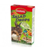 Лакомство дропсы Sanal Salad Drops с овощами для грызунов